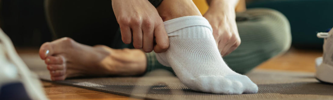 Comparing blister plasters and anti-blister socks for blister prevention.